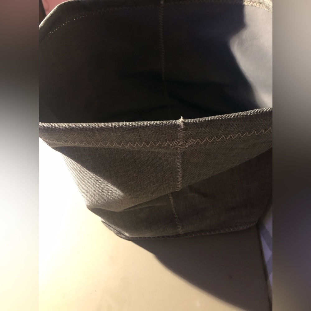 Gray Fabric Storage Bins